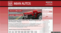 Desktop Screenshot of mianautos.com